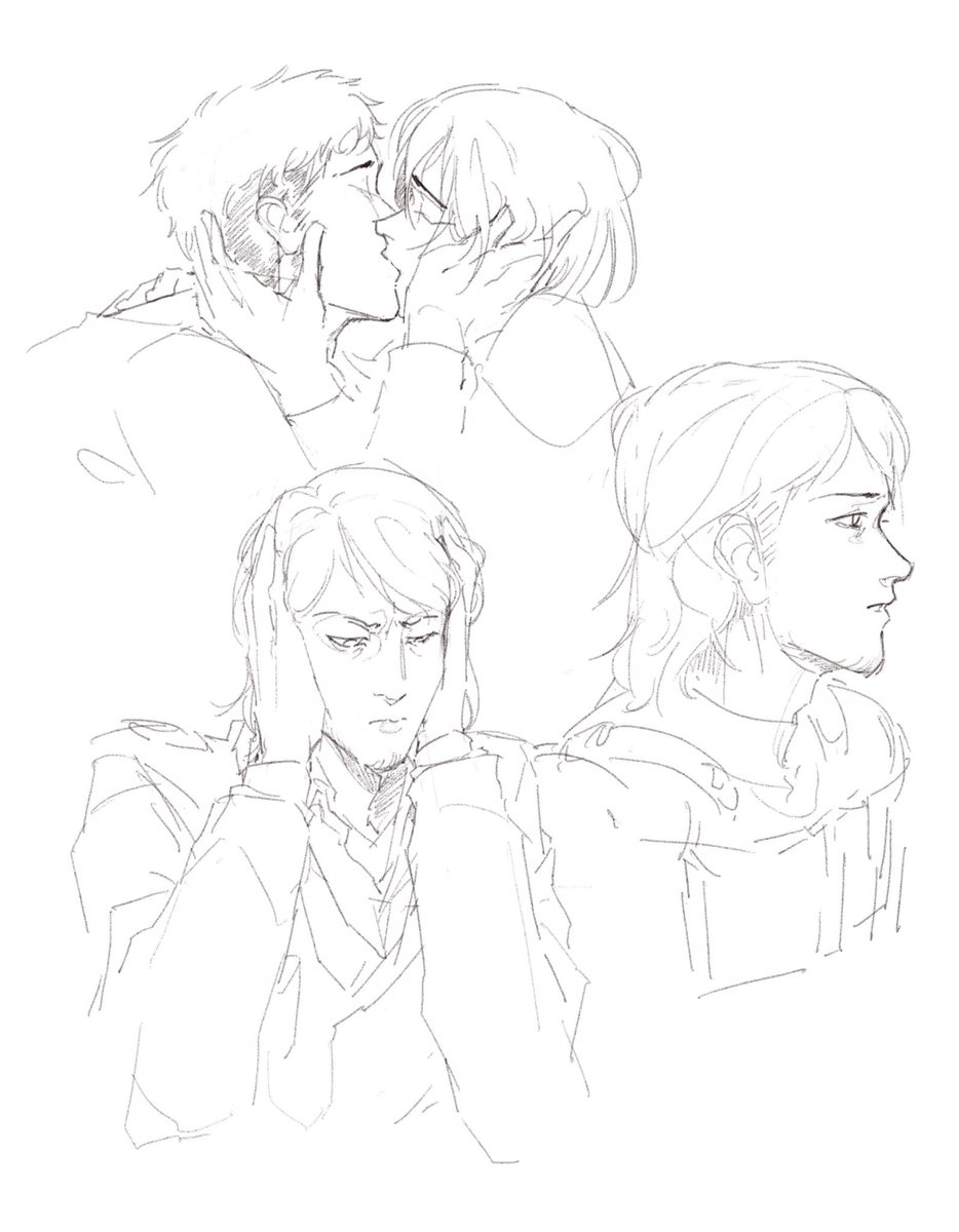 spectraIarrow's tweet photo. liking jean kirstein is a disease 
#attackontitan #aot #jearmin https://t.co/qGD9GzTNyy