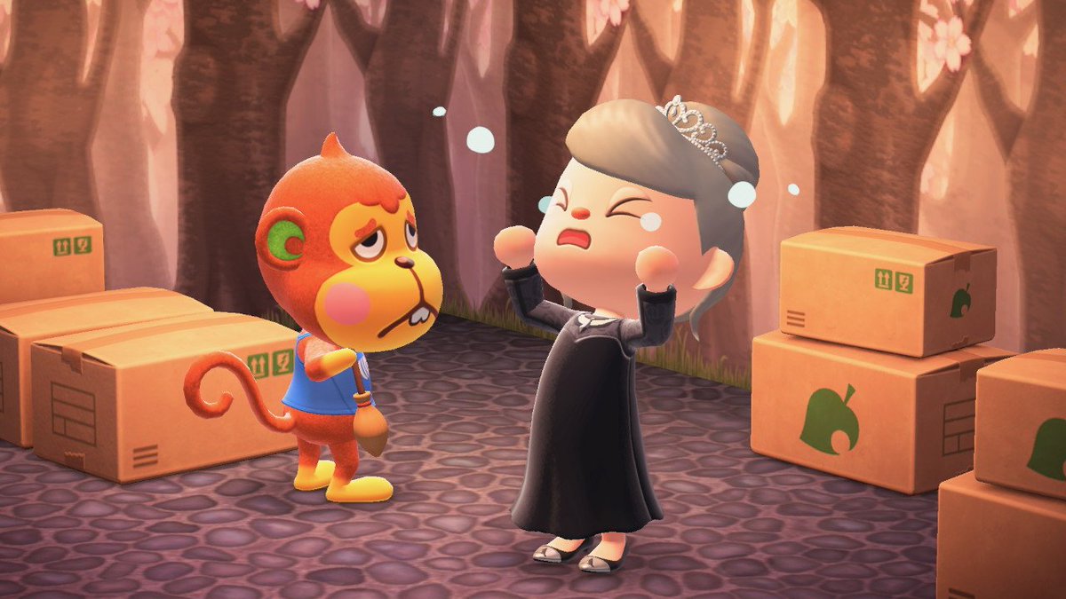 pisumama2022's tweet image. さすけさん　あらたな筋肉痛と出会えるといいね💪
いままでありがとう　さようなら👋👋👋
#どうぶつの森 　#AnimalCrossing
#ACNH
#NintendoSwich
#NintendoSwich2