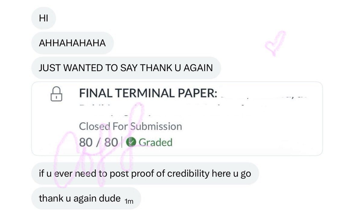 Ms Coff ꨄ — PSYCHOLOGY EDUC RESEARCH THESIS🪽🌟🩷 tweet media