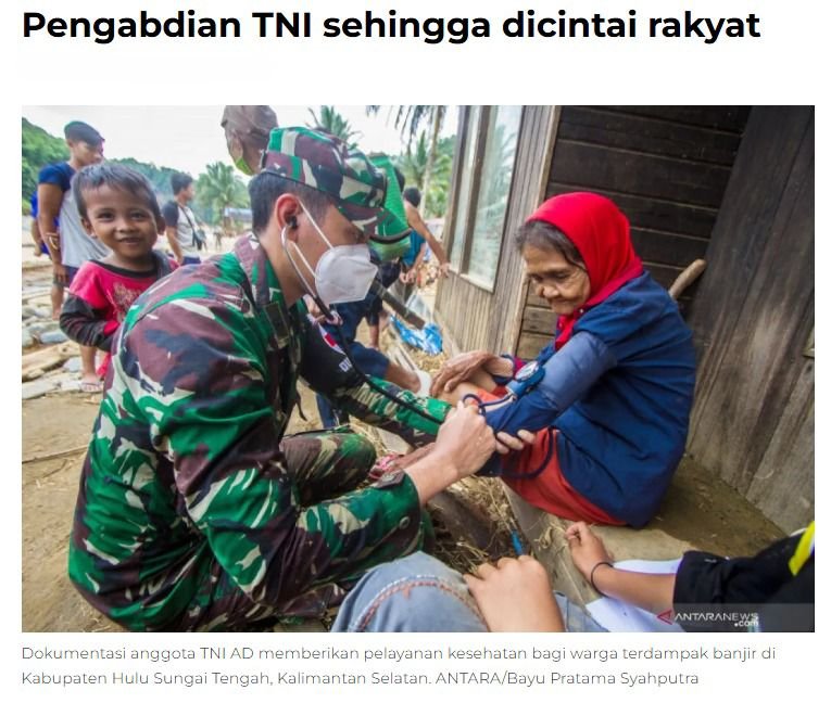 Budiman_ru's tweet photo. Bersama TNI Kita berperan sebagai stabilitator dan dinamisator yang berkompeten. Hambatan jasmani, kemasyarakatan, politik diatasi kolektif.
Pengabdian Tanpa Lelah https://t.co/LunmstgybA