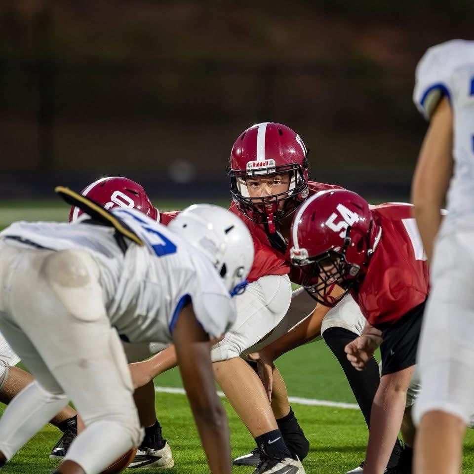 QBMaggard's tweet photo. Whether it’s leading the huddle or flipping the field, I’m locked in 🔒 

 #GameDayEnergy #QuarterbackLife #StudentAthlete #MiddleSchool #FootballSeason https://t.co/anRGoViPUk