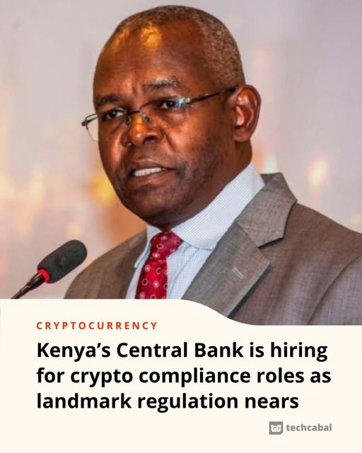 mytradesignals's tweet image. #IkoKaziKE #CryptoAdoption

- Manager, VASP Licensing (Manager 2)
- Deputy Manager, VASP Licensing &amp;amp; Products Approval
- Deputy Manager, VASP Oversight and Compliance
- Senior Business Analyst, VASP Licensing &amp;amp; Products Approval

careers.centralbank.go.ke