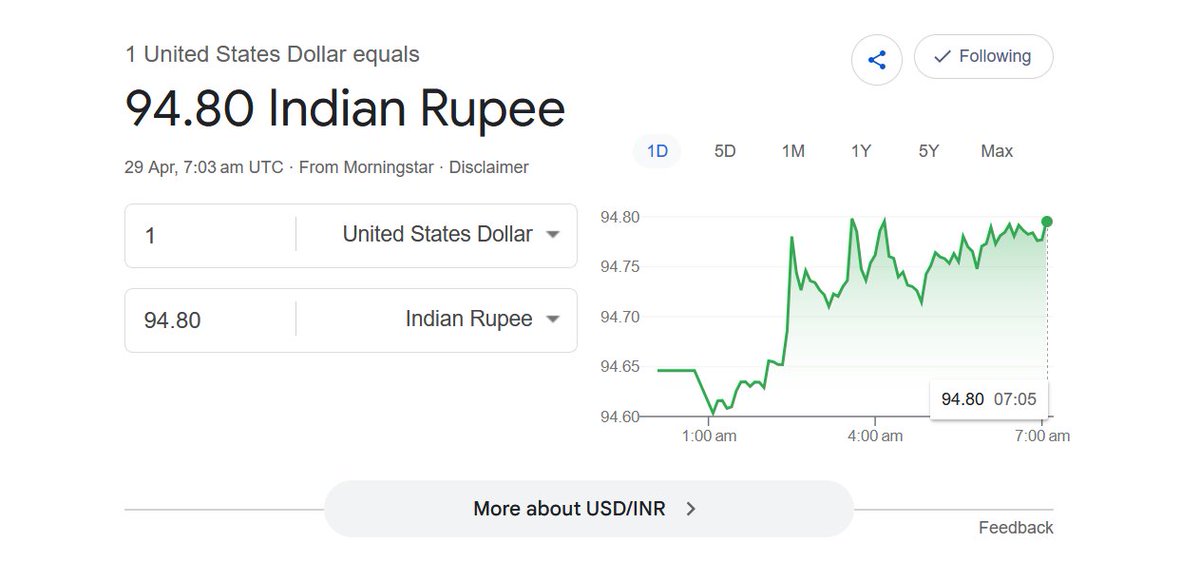 INR is crashing, #Hormuz is Blocked &amp; Share Market is going up. Kya drama hai ? <a href="/BSEIndia/">BSE India</a> <a href="/NSEIndia/">NSE India</a> <a href="/RBI/">ReserveBankOfIndia</a> <a href="/SEBI_India/">SEBI_Awareness</a> 
 In #AndhraPradesh people are not getting #Petrol &amp; #Diesel to travel. We are in a big trouble. Still market is Growing ? <a href="/CNBCTV18Live/">CNBC-TV18</a> <a href="/ZeeBusiness/">Zee Business</a> <a href="/CNBC_Awaaz/">CNBC-AWAAZ</a> ?