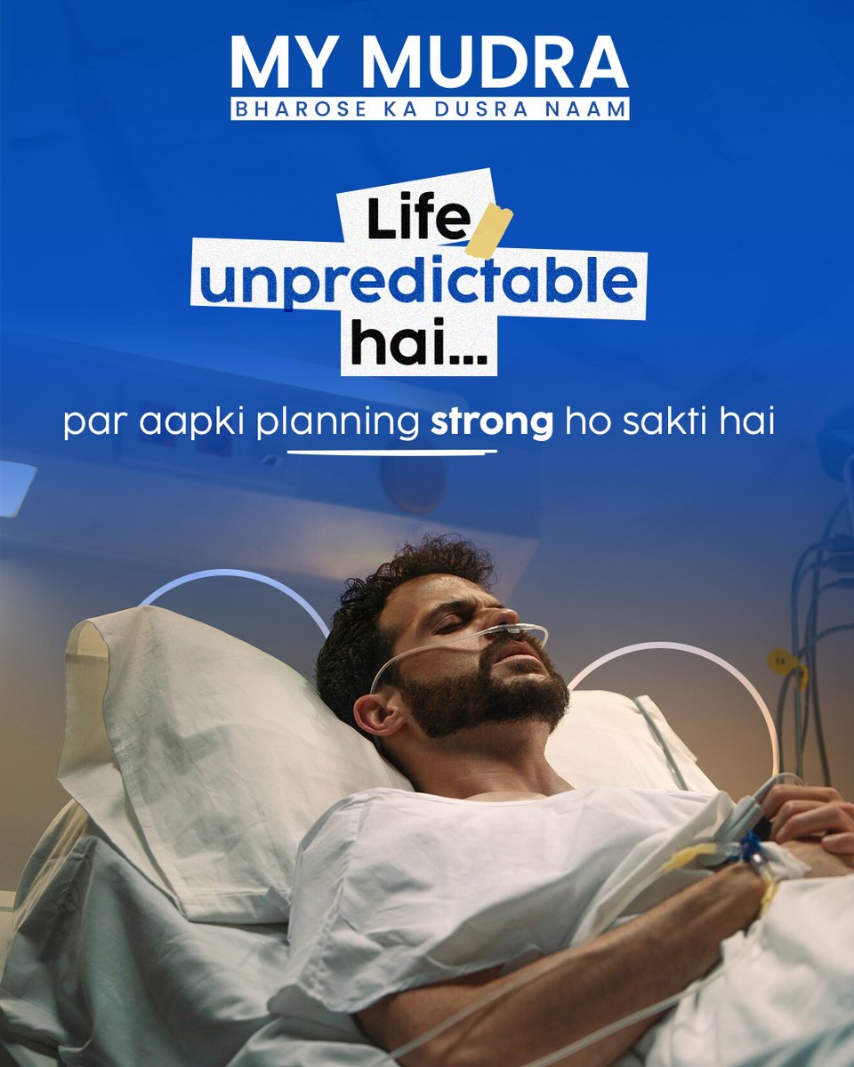 Mymudraofficial's tweet image. Life is unpredictable but your family’s future shouldn’t be.
Secure what matters the most with life insurance, because protection today means peace of mind tomorrow.
Apply Now: mymudra.com/health-insuran…
.
.
.
#LifeInsurance #SecureFuture #FinancialPlanning  #mymudra