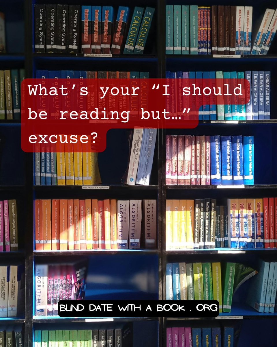 blinddatewbook's tweet photo. We all have one 😌

“I’ll just check my phone.”
“One more episode.”
“I’m too tired.”

Confess your go-to excuse below 👇 (this is a safe space) https://t.co/ZDDqIiJTtf
