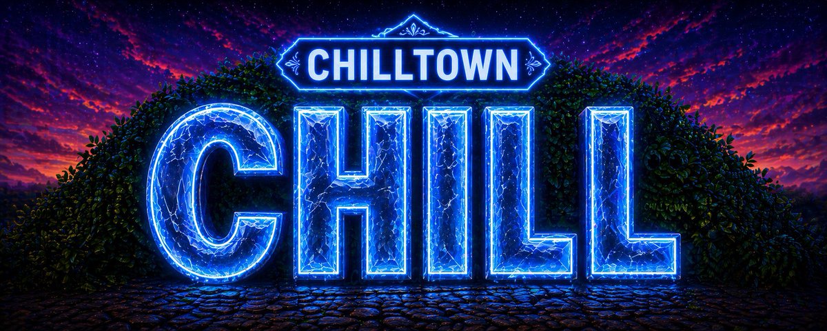 I’m hearing things about $ChillTown and if you’ve been paying attention, you already know what that means. 

I told you to grab bags at 15k went to 240k. 
I’m telling you again on the dip around 80k.

Now we’re here and it still feels early.

Big moves don’t come with loud