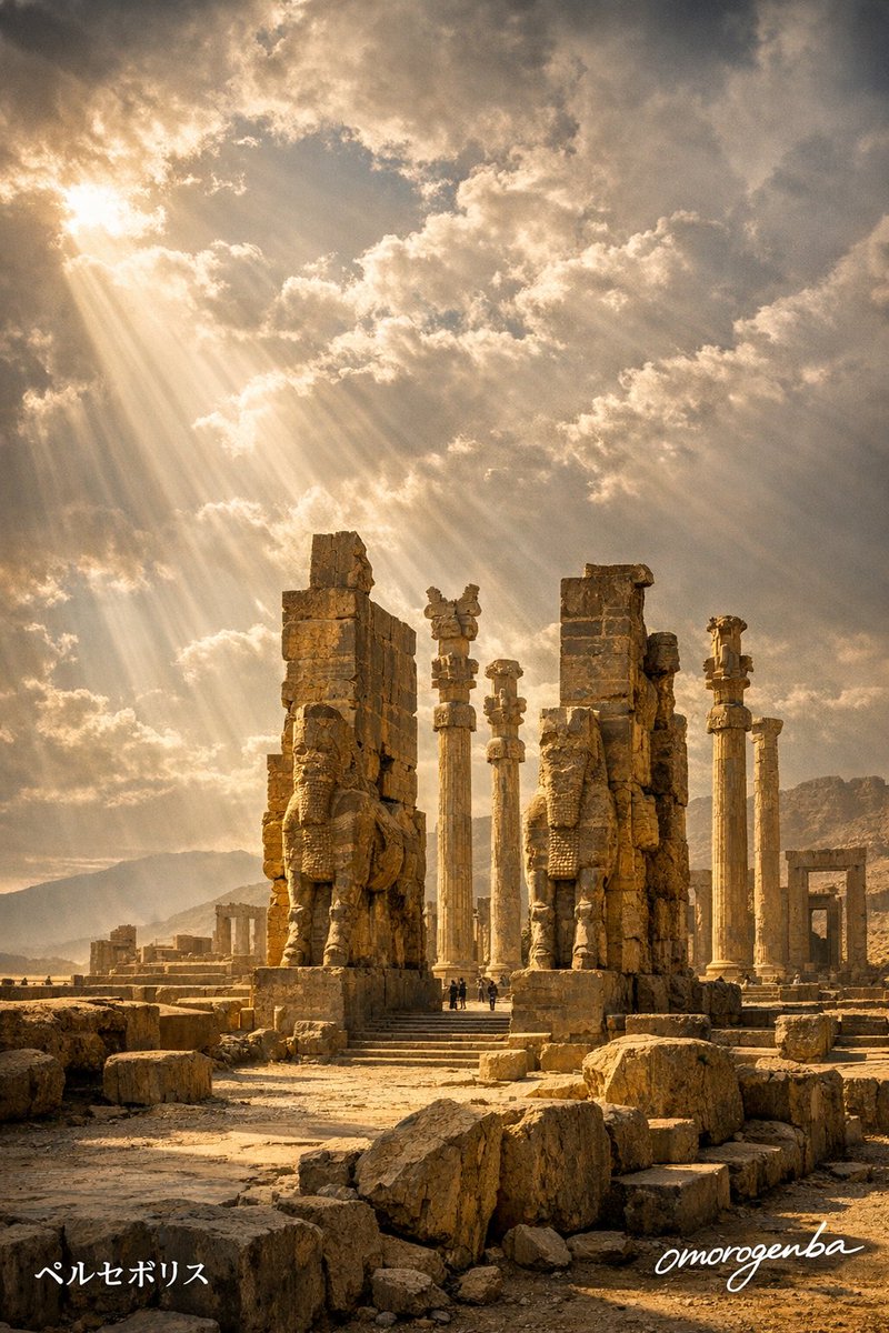 omorogenba's tweet image. ちょっと一息☕
😊😄💕✨
世界遺産を見て神秘的な気持ちに浸る時間🌏🌍🌎🌞
#AIart #AI生成 #世界遺産 #リラックス #一息 #神秘