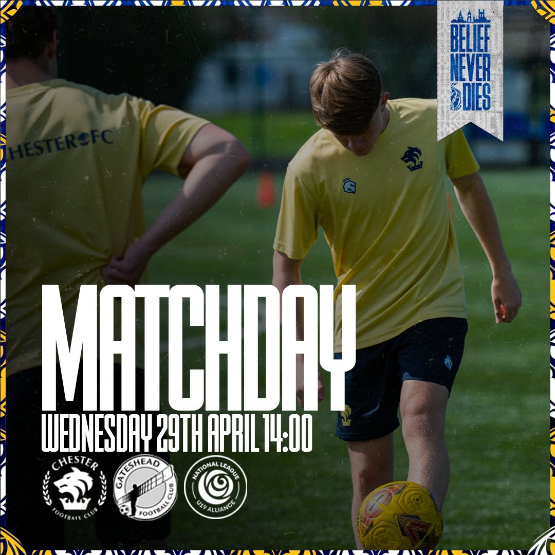 CFCYouthAcademy's tweet image. Matchday has arrived. Up the Seals 💙

#UTS #BeliefNeverDies
