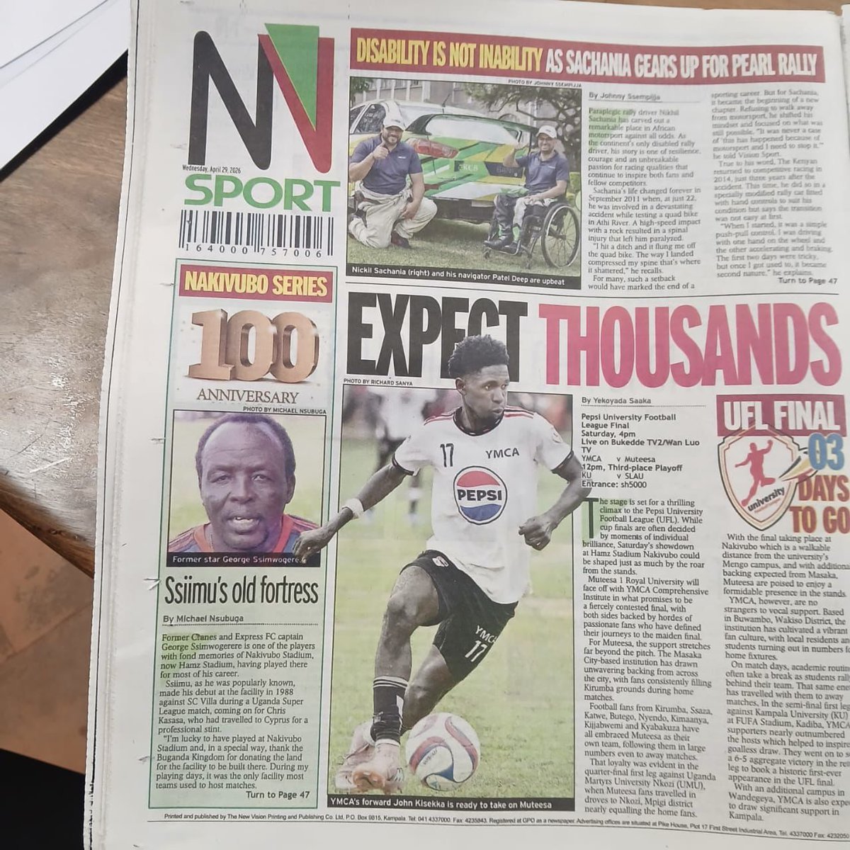 Nsereko H K Afriqana tweet media