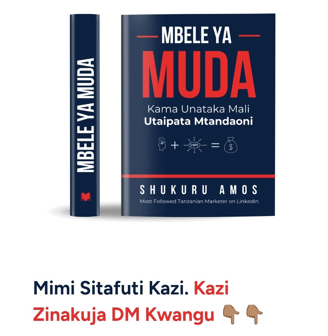 Moja ya vitabu nilivyosoma hadi nikasema kuna watu Mungu amewaleta duniani ili kuikomboa jamii ni hiki "Mbele ya Muda". 

Madini yaliyomo humu siyo ya Nchi hii hasa hasa sisi tunaojitafuta mtandaoni. 

Kwanza picha linaanza mwandishi mwenyewe hatafuti kazi, kazi zinamfuaga DM.