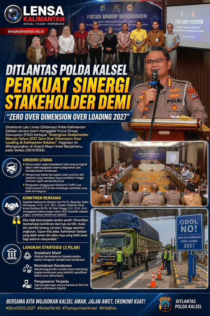 RTMC Ditlantas Polda Kalsel (@rtmcpoldakalsel) on Twitter photo 