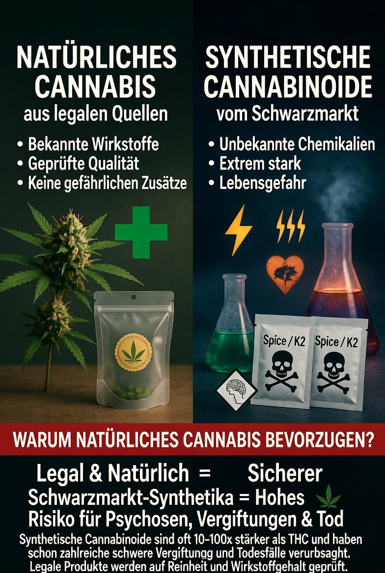 Rosenblumen0's tweet image. Kein Mensch weiß, was wirklich drin ist.
Jede Packung ist ein Experiment und du bist das Versuchskaninchen.
#Harmreduction #Prävention #Cannabis #SynthetischeCannabinoide