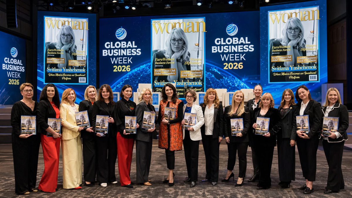 Eurowoman_FORUM's tweet image. 😎 Join us at #WorldWomanForum 2026 in Davos! 

#Davos, #Switzerland, 9–17 July 2026

💻 📞 Register your interest and join the international community of #leaders, innovators, and changemakers with our Event Director, Svetlana Gerey or WhatsApp +44-744-218-77-
#BossBusinessClub