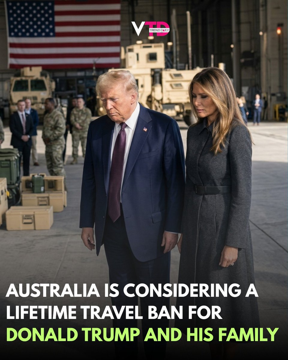 viraltrenddaily's tweet image. This isn’t just about one figure…
it’s about how countries define their political boundaries.
#Trump #Australia #Politics #GlobalDebate #Diplomacy #WorldNews #InternationalRelations #Trending