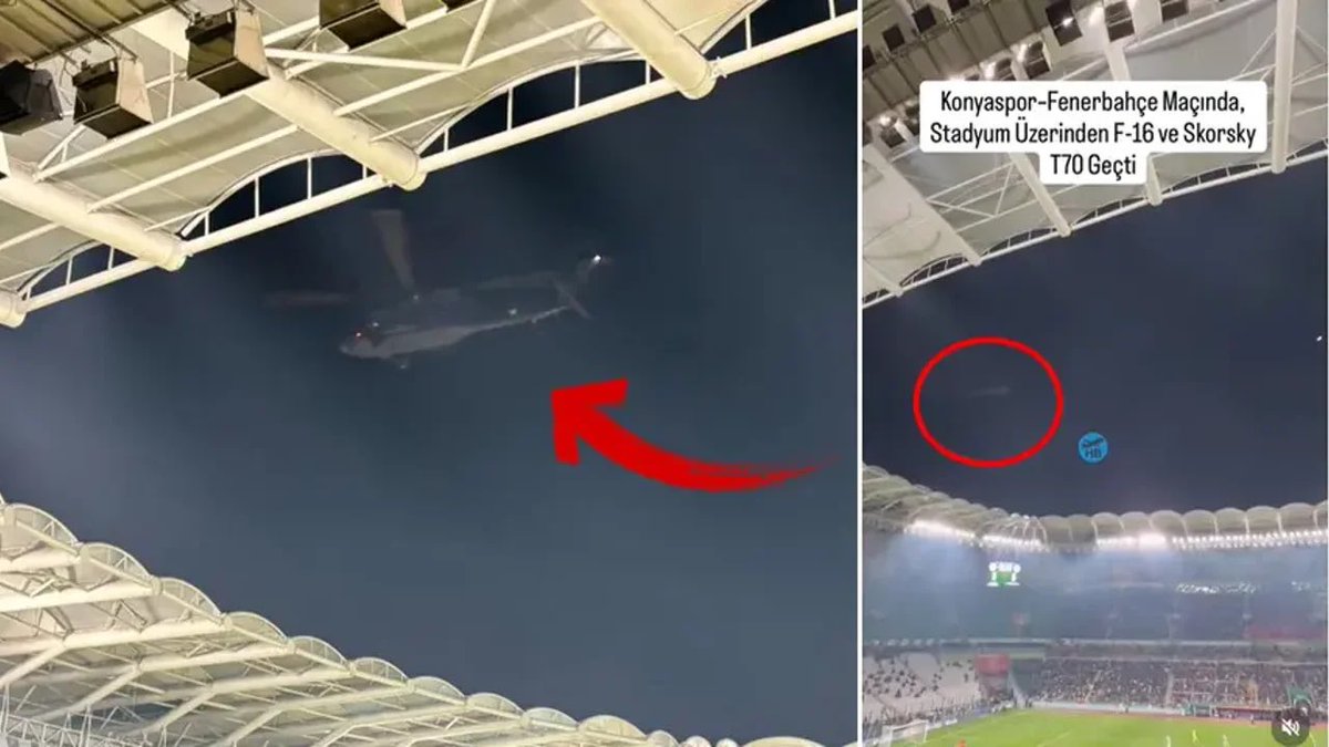 Konyaspor - Fenerbahçe maçında, Fenerbahçe’ye ve Fenerbahçe Yüksek Divan Kurulu üyesi Recep Tayyip Erdoğan’a mesaj vermek için Komutanın uçurduğu F-16 ile Sikorsky devletimize 3 saatlik maliyeti toplam 4 milyon 50 bin TL’dir…

Bir F-16 savaş uçağının saatlik uçuş maliyeti;