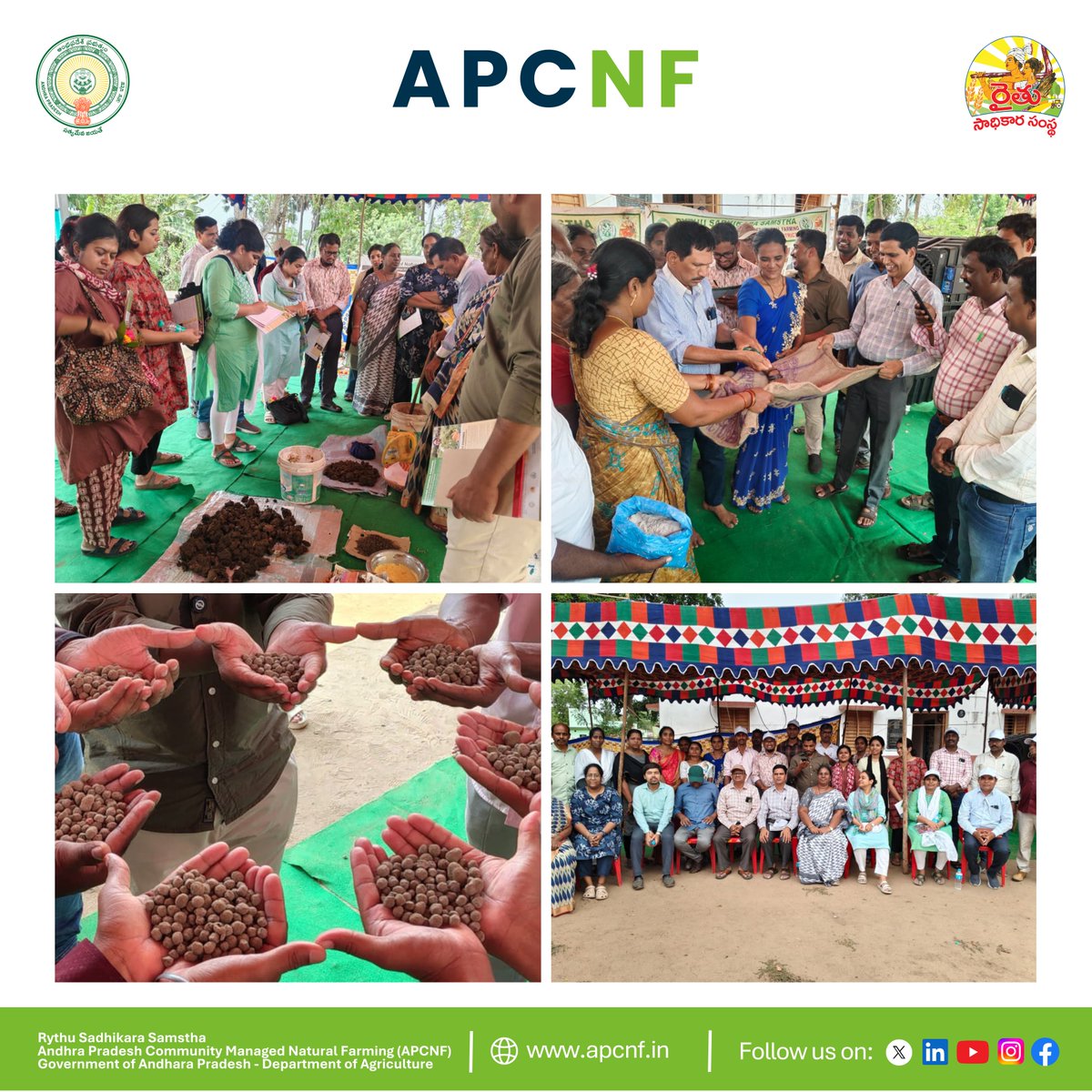 APZBNF's tweet image. The @CRISPINDIA1 team, along with the @AKF_Global , visited Davuluripalem village in Kollipara Mandal, Guntur district, for a field exposure on #NaturalFarming under #APCNF. 

The District Project Manager, Smt. Raja Kumari presented the village profile and explained the 9