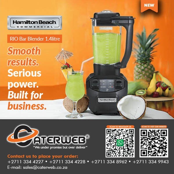 CaterWeb's tweet photo. Take your blending to the next level with the RIO Bar Blender โ the perfect companion for cocktail bars, cafรฉs, and coffee shops.
๐ https://t.co/wTbsIgxOvS
#Caterweb #BarBlender #RIOBlender #CommercialKitchen #SmoothieMachine #CoffeeShopGear #CocktailTools #KitchenEquipment https://t.co/V8XjVnlpIW