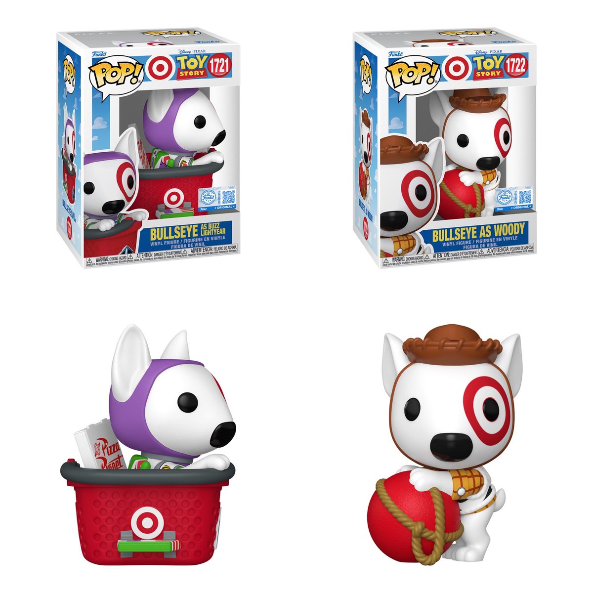 DisTrackers's tweet image. Available Now: Target exclusive Bullseye as Woody &amp;amp; Buzz Pops!
.
Bullseye - goto.target.com/DWbmrG
Bullseye - goto.target.com/jRn4gb
.
#Ad #Disney #ToyStory #Funko #FunkoPop