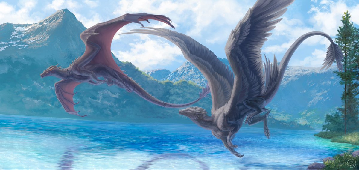 Kruvis | Dragon Artist tweet media