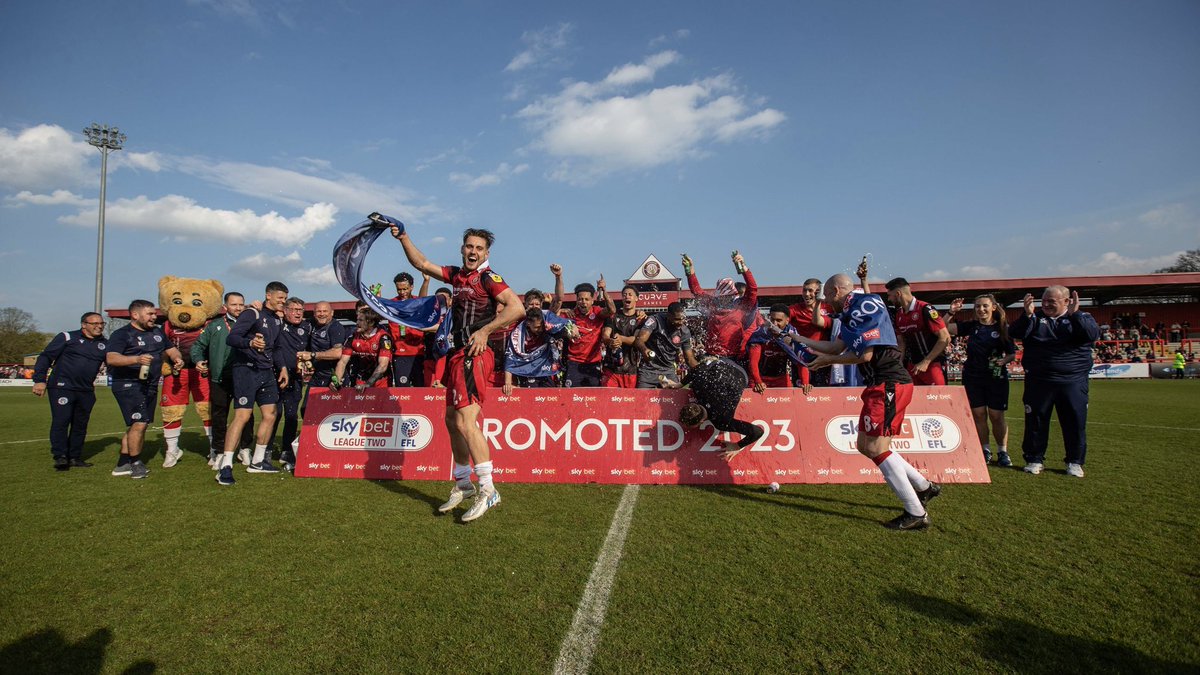 StevenageFC's tweet photo. #OTD in 2023. 😍⏮️ https://t.co/RJjPI7se00