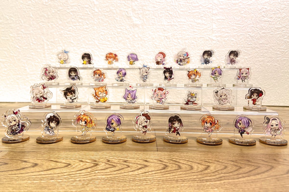 A➕C【卒業出品】ゆずソフトグッズまとめ売り・その5 ゆずソフト フィギュアコレクション Vol.2 9個セット (フィギュア