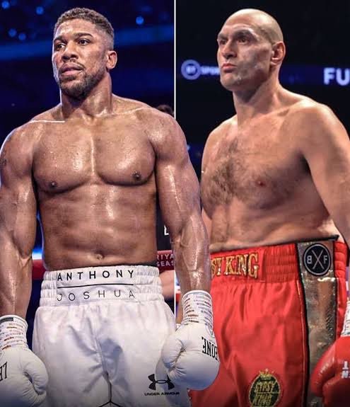 Anthony Joshua and Tyson Fury set to earn £100 million (₦185.2 billion) each from heavyweight clash.