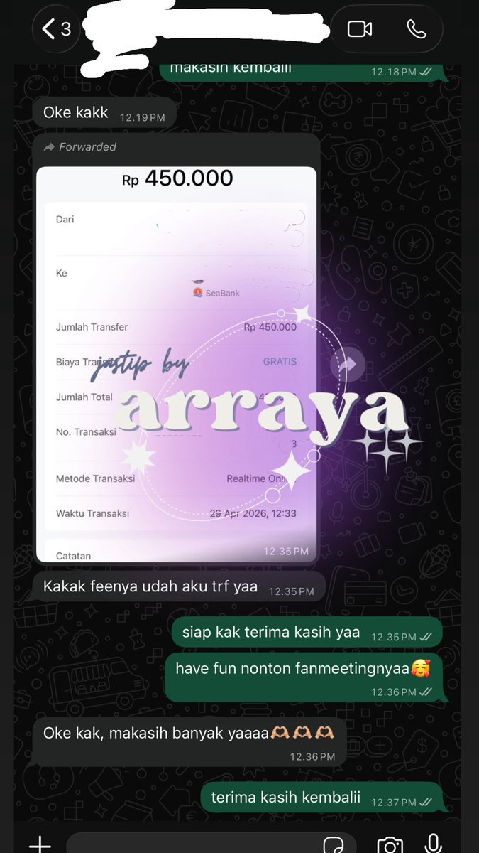 by arraya | JASTIP TIKET KONSER tweet media