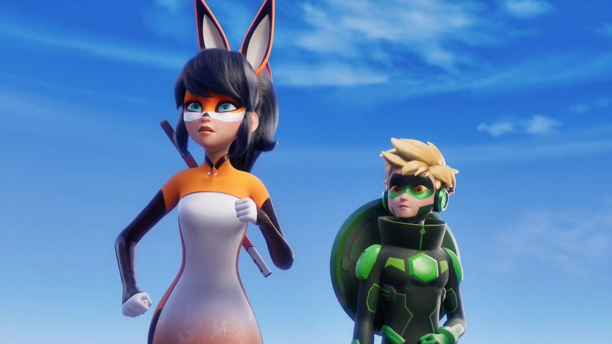 Miracul95998611's tweet photo. ✨️ Renardette &amp; Trionyx!  🦊🐢

#MLB #MiraculousLadybug #MLBS6 #MLBS6Spoilers #MiraculousSeason6 #MiraculousNews #TheChainedTitans https://t.co/O2NJWN9jzw