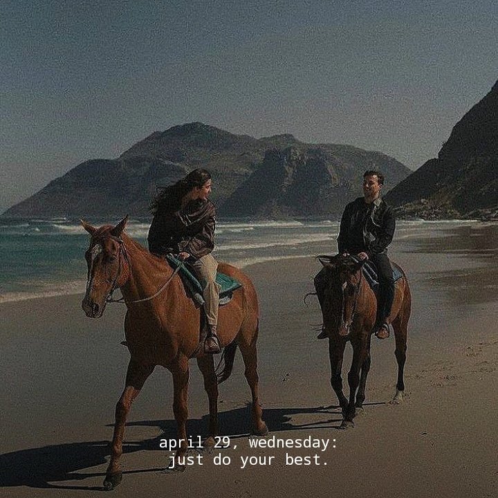 april 29, wednesday...