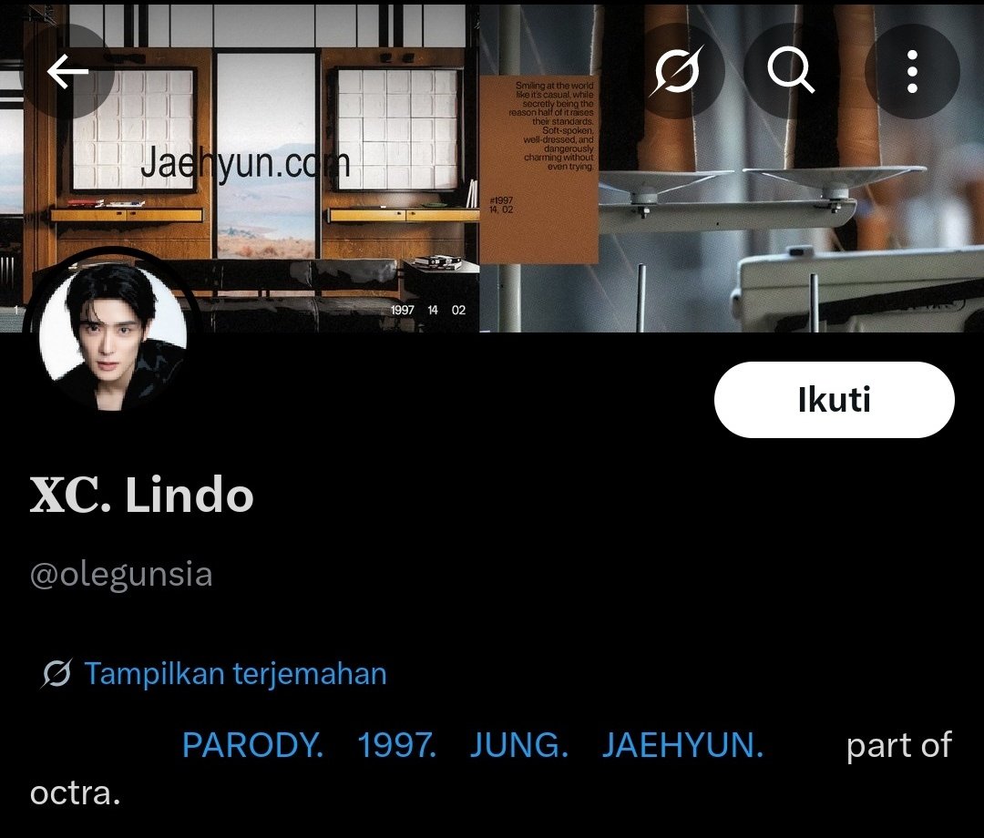 xc. lindo bagja tweet media