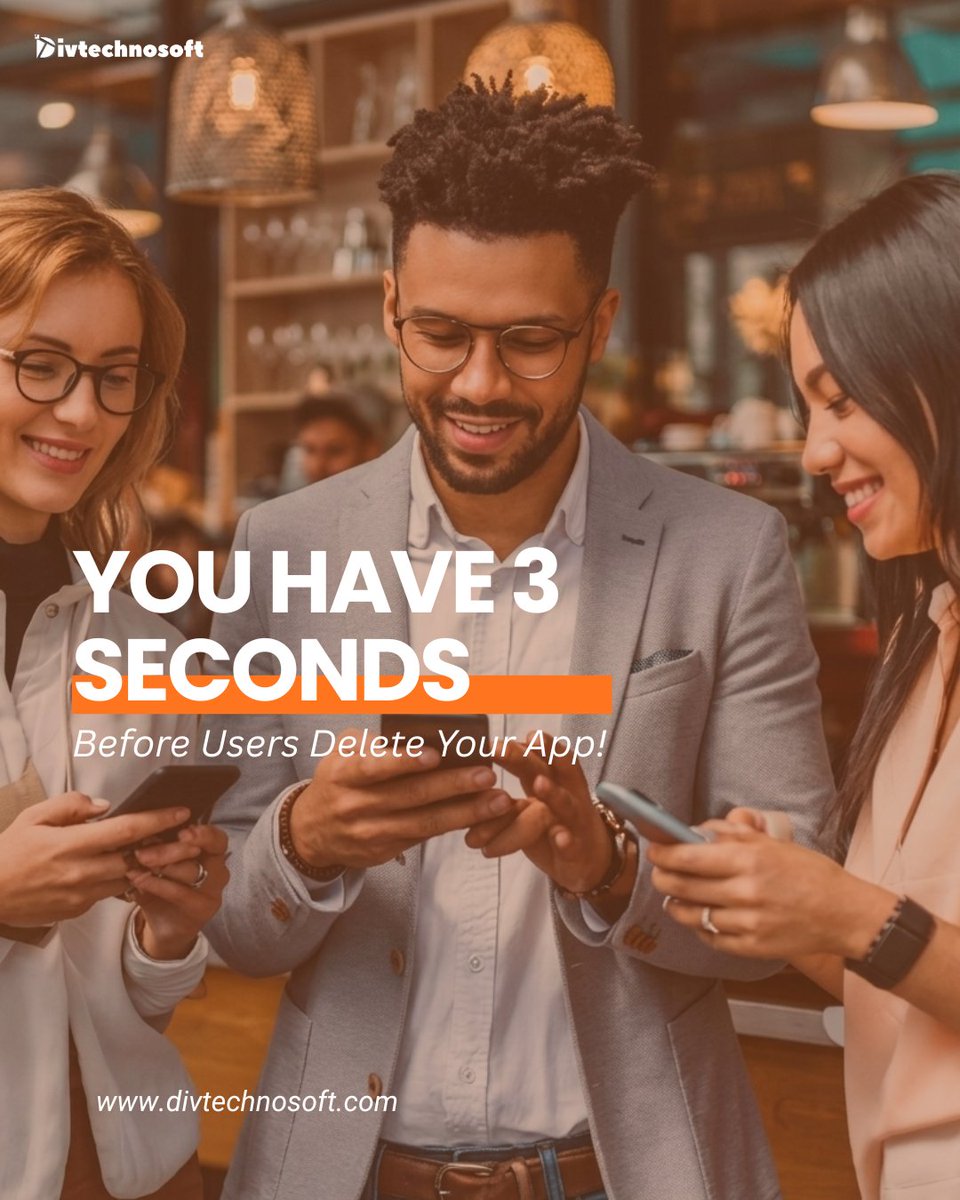 divtechnosoft's tweet image. You have just 3 seconds to prove your app’s value before users hit delete—make your first impression clear, fast, and impossible to ignore.

Make every second count with @divtechnosoft 

#appgrowth #userretention #mobileapps #startuptips #divtechnosoft