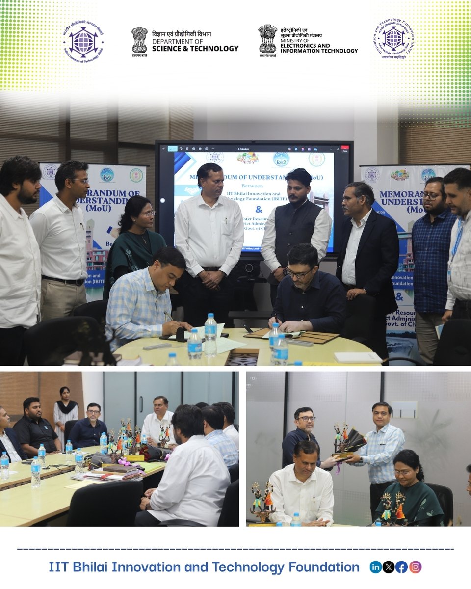 IIT BHILAI INNOVATION AND TECHNOLOGY FOUNDATION tweet media