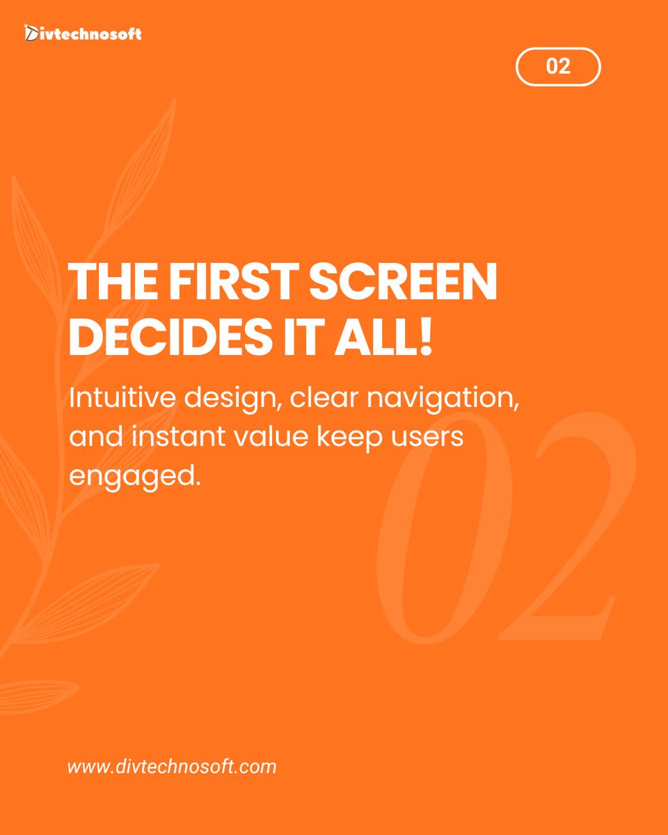 divtechnosoft's tweet image. You have just 3 seconds to prove your app’s value before users hit delete—make your first impression clear, fast, and impossible to ignore.

Make every second count with @divtechnosoft 

#appgrowth #userretention #mobileapps #startuptips #divtechnosoft