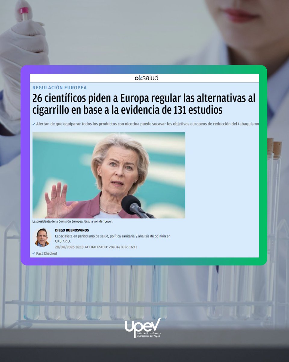 26 científicos.
131 estudios.
Un mismo mensaje. No todos los productos con nicotina son iguales.

Durante años se ha intentado abordar el consumo de productos con y sin combustión con un enfoque único, como si todo fuera lo mismo. Pero la evidencia empieza a constatar que el