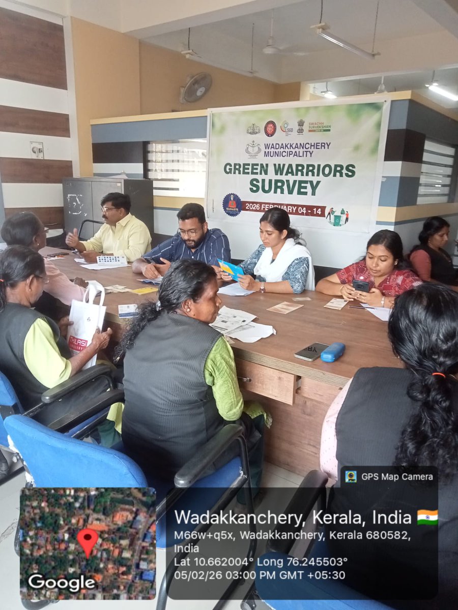 MSJEGOI's tweet image. Waste Pickers under the #NAMASTE scheme have been profiled through profiling camps and door-to-door surveys. An awareness programme under #NAMASTE was conducted in urban areas in Kerala to sensitise sanitation workers and waste pickers on safe waste handling practices, use of