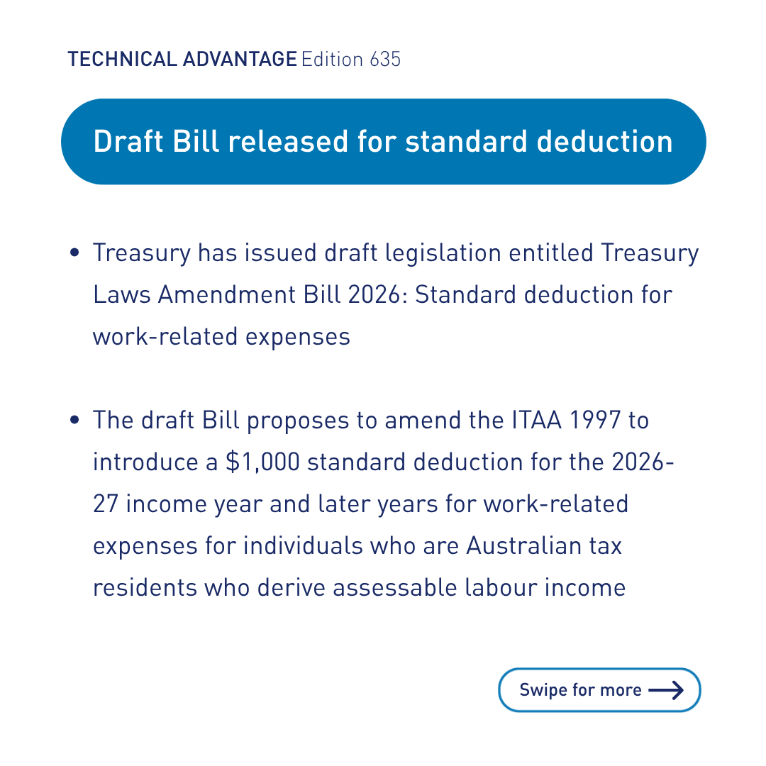 ipaaccountants's tweet image. Get your dose of the latest accounting news with the highlights of our weekly newsletter Technical Advantage 📬

Looking for more? IPA members can head to my.publicaccountants.org.au/Web/ContactMan… to subscribe to the full Technical Advantage newsletter!

#IPA #Accounting #AccountingNews