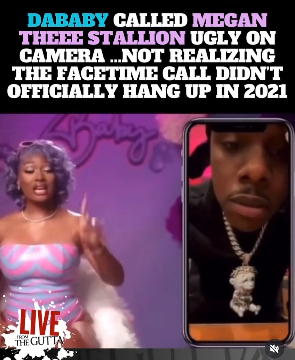 Bdonna456290's tweet image. Dababy calls Megan thee Stallion ugly
#dababy #megantheestallion