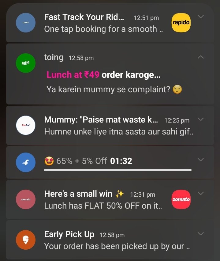 andrewopinions's tweet image. @Swiggy @SwiggyCares @harshamjty 

Why am i getting PN'a in Hindi when i am in Bengaluru? 

#swiggy #toing #hindi #karnataka #bengaluru #bangalore