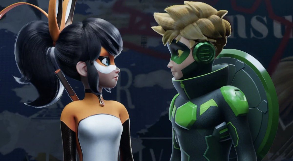 adrienettelvr's tweet photo. Wow little do they know they’re literally ladybug and chat noir #MLBS6Spoilers https://t.co/26WKohAq0s