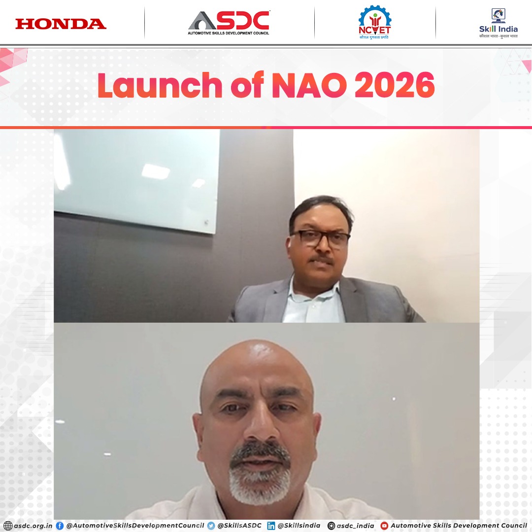 SkillsASDC's tweet image. National Automobile Olympiad (NAO) 2026 is officially launched bringing together skills, innovation &amp;amp; young talent to drive the next era of mobility.

#NAO2026 #AutomotiveFuture #SkillDevelopment #MobilityInnovation #ASDC