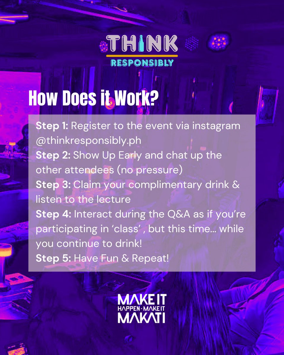 MakeItMakati's tweet image. 📅 Thursday, May 7, 2026 | Commune Café, Poblacion
📅 Saturday, May 23, 2026 | UG Lounge, Salcedo

#MakeItHappen #MakeItMakati #ThinkResponsibly #CommuneCafe #UGLounge