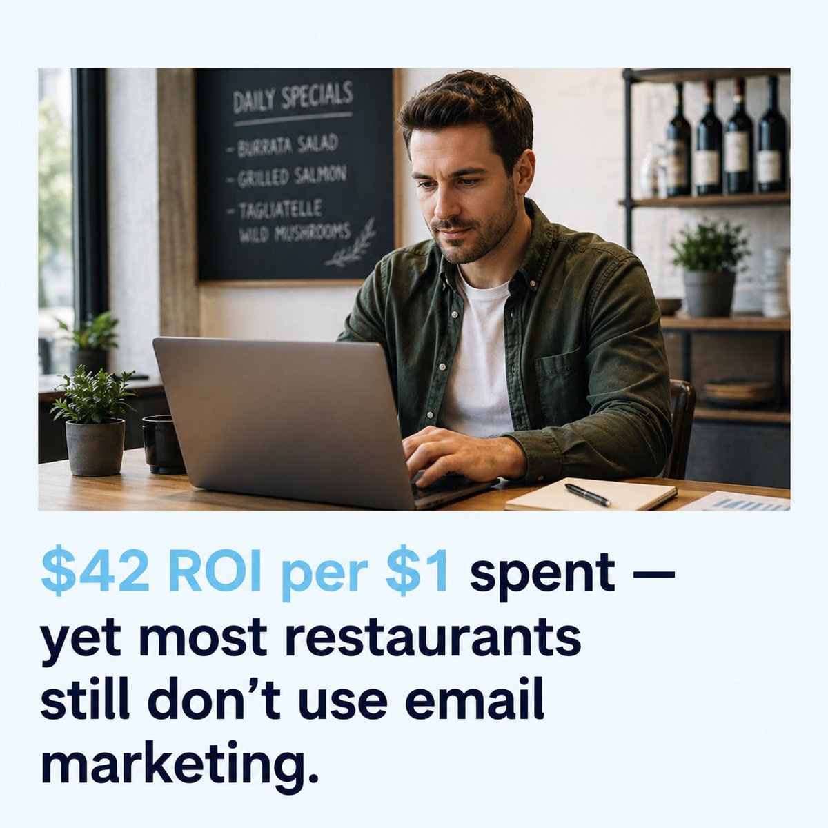 the_dg_hub's tweet image. Restaurant email marketing: $42 ROI per $1 spent.
Only 28% of independents have an active program.

Platforms like @SevenRooms or @ToastTab are built for it

Best restaurant email marketing 2026 → openrateclub.com/best-email-mar…

#RestaurantMarketing #EmailMarketing #RestaurantTech