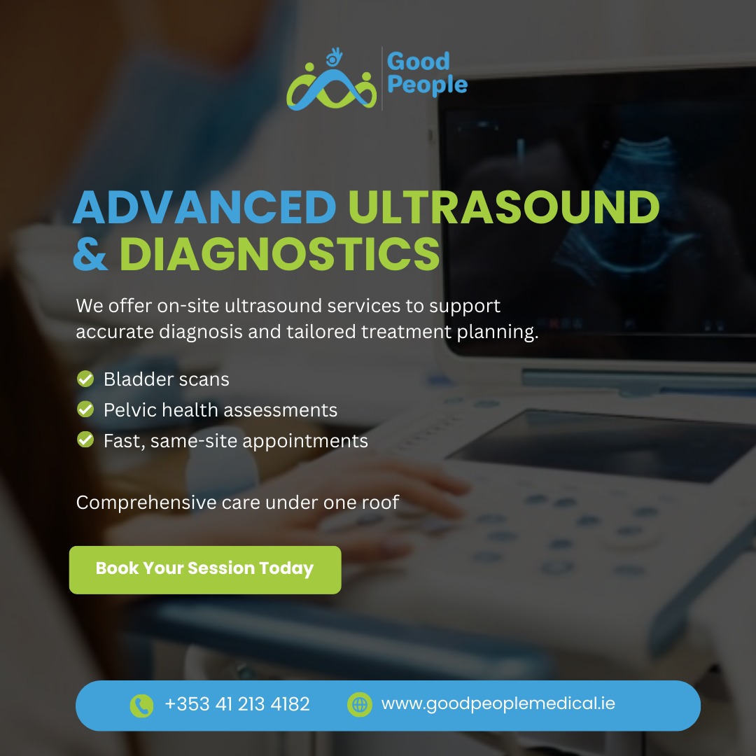 Goodpeople_ie's tweet photo. Get fast, reliable, and expert-led ultrasound services with Good People Medical.
Book your appointment today and take control of your health with confidence.
🔗 Visit: https://t.co/9EMgy7Ziio
📞 Call: +353 41 213 4182
#Ultrasound #MedicalDiagnostics #PelvicHealth #BladderScan https://t.co/CVGUaa43BX