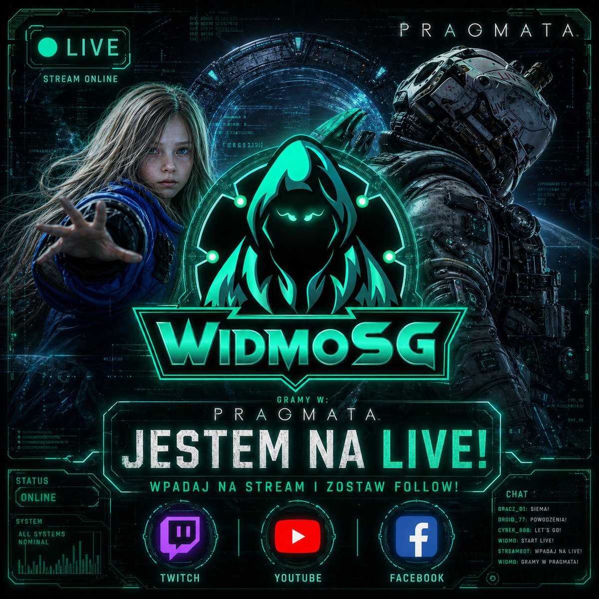 WidmoSG's tweet image. PRAGMATA wciąga — lecimy dalej z misjami | 🇵🇱 +18 | #Drop #StreamerzyPL #WidmoSG #PRAGMATA

twitch.tv/widmosg