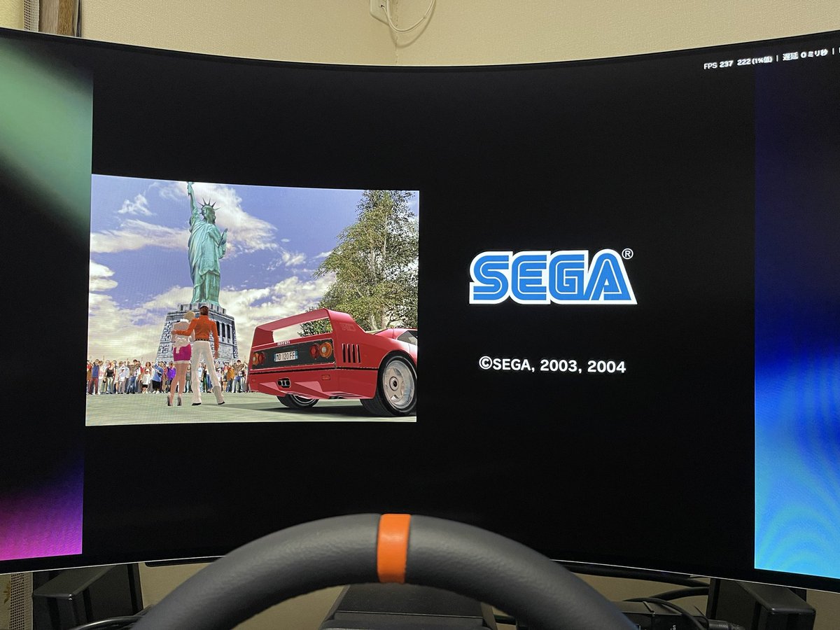 guts_game_7's tweet image. #outrun2006tweaks 

F40、気持ちいい😊