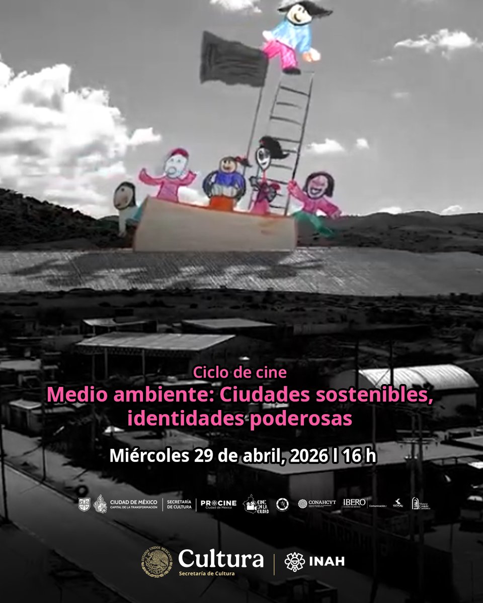 MCCarranzaINAH's tweet image. Ciclo de cine Ciudades sostenibles, identidades poderosas
Andrómaco
(México, 2024, 60 min)
Dir. Vania Ramírez del Pozo
Miércoles 29 de abril, 2026
16 h
Museo Casa de Carranza INAH
Río Lerma 35, Cuauhtémoc, CDMX
Entrada libre. Cupo limitado
En colaboración con ProCine CdMx
#INAH
