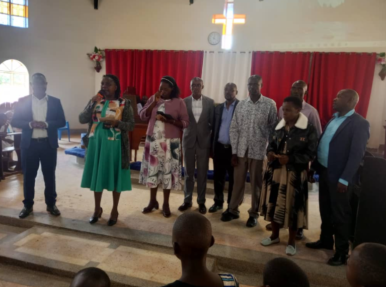 NansinguzaJ's tweet image. UPDATE
On 26/04/ 2026, Kamuganguzi CDC &amp;amp;St. John's Kamuganguzi Parish held a #thanksgiving service which was aimed at raising funds towards the shuttering of the Faith Guest House. The project's intended to support #compassion-related activities after the current initiative ends.