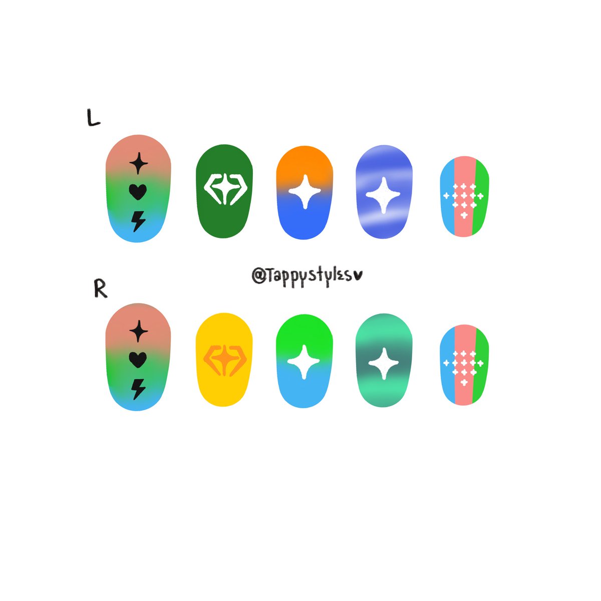 tappystyles's tweet image. Treasure nail art ✨
อินสไปเรชั่นมาจากบั้มของสมบัติ..
สีมันค่อนข้างไม่ไปด้วยกัน 555555

#Treasure #Nailart #Nail