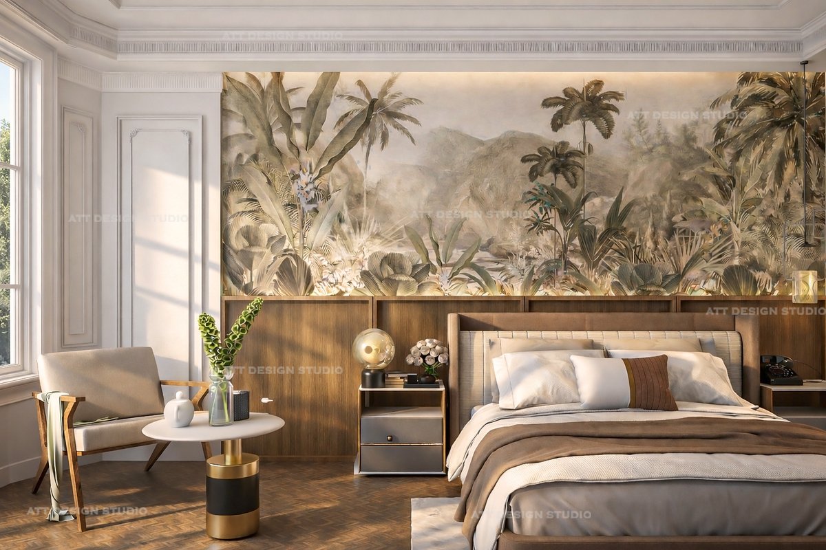 attdesignstudio's tweet image. A perfect blend of warm tones, textures, and spatial planning—crafted for a premium stay experience.

#InteriorDesign #HotelDesign #LuxuryLiving #ATTDesignStudio #3DVisualization #DesignConcept #HospitalityDesign #ModernSpaces