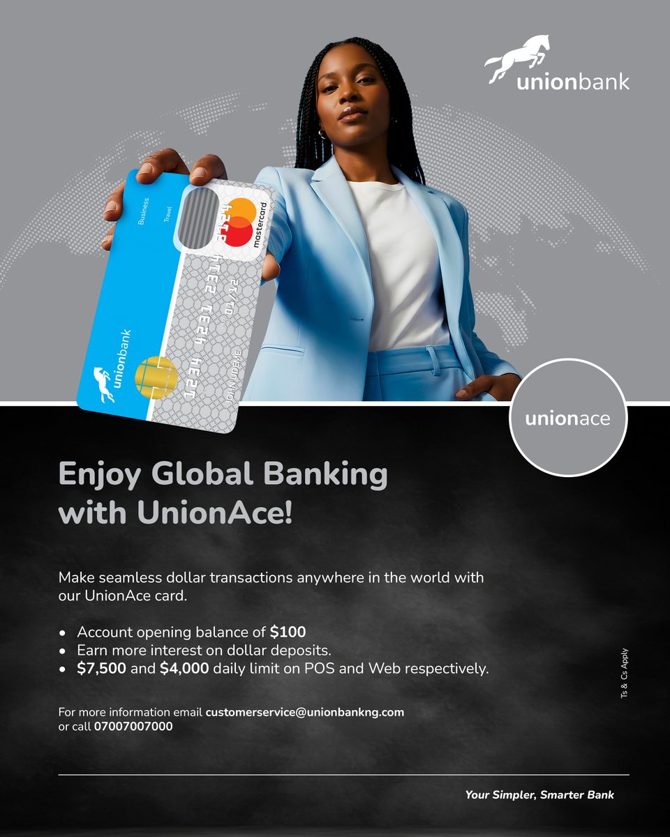 Union Bank of Nigeria tweet media